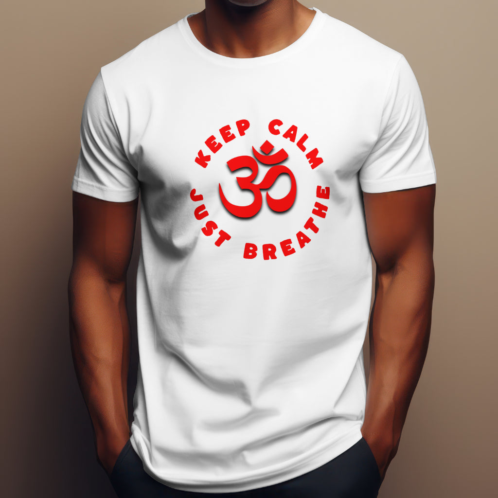 Keep Calm & Just Breathe Tee