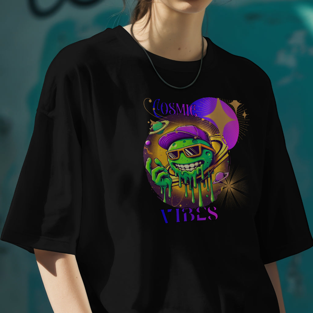 Cosmic Vibes Drip Tee