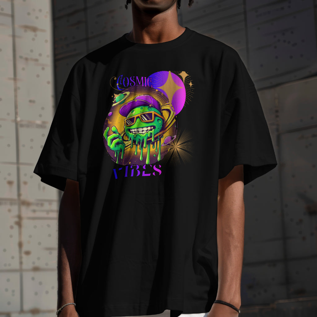 Cosmic Vibes Drip Tee