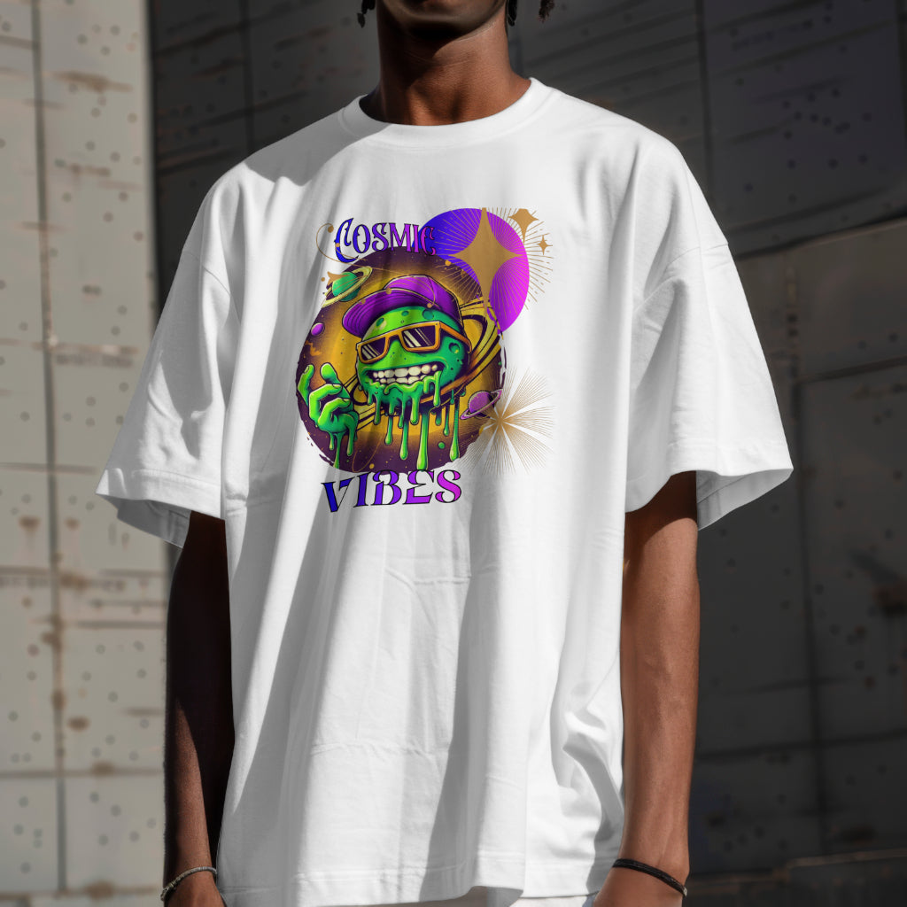 Cosmic Vibes Drip Tee