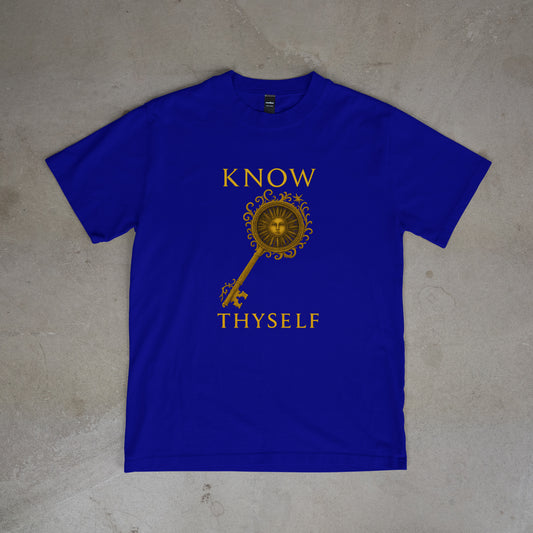 Know Thyself – Golden Key Sun T-Shirt