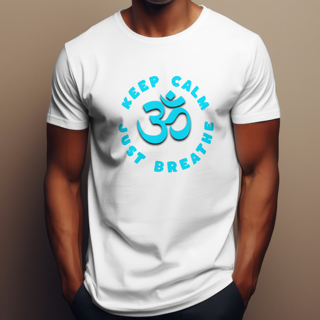 Keep Calm & Just Breathe Tee