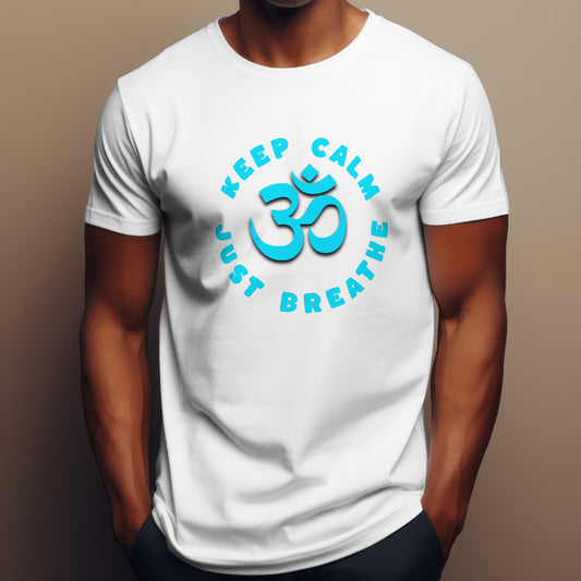 Keep Calm & Just Breathe Tee