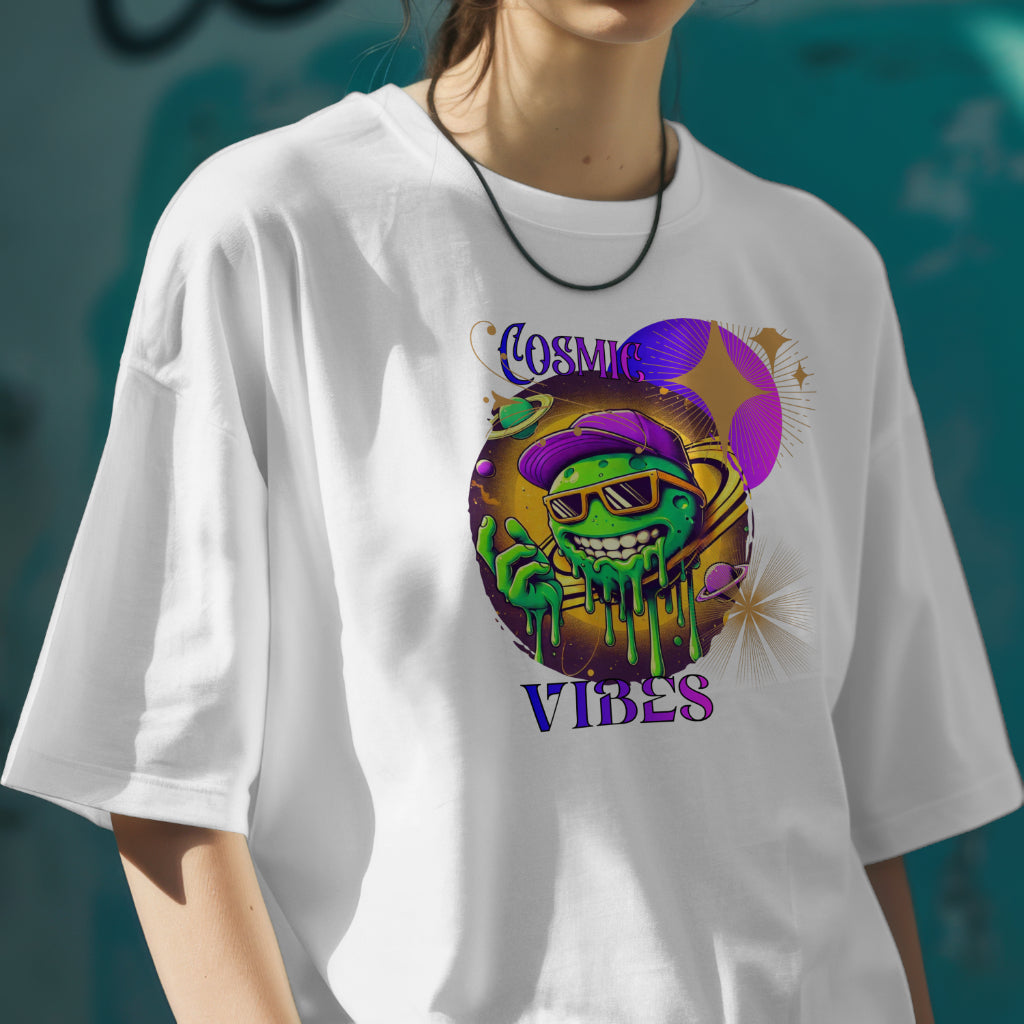 Cosmic Vibes Drip Tee