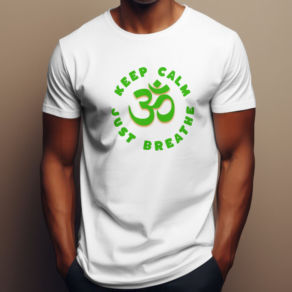 Keep Calm & Just Breathe Tee