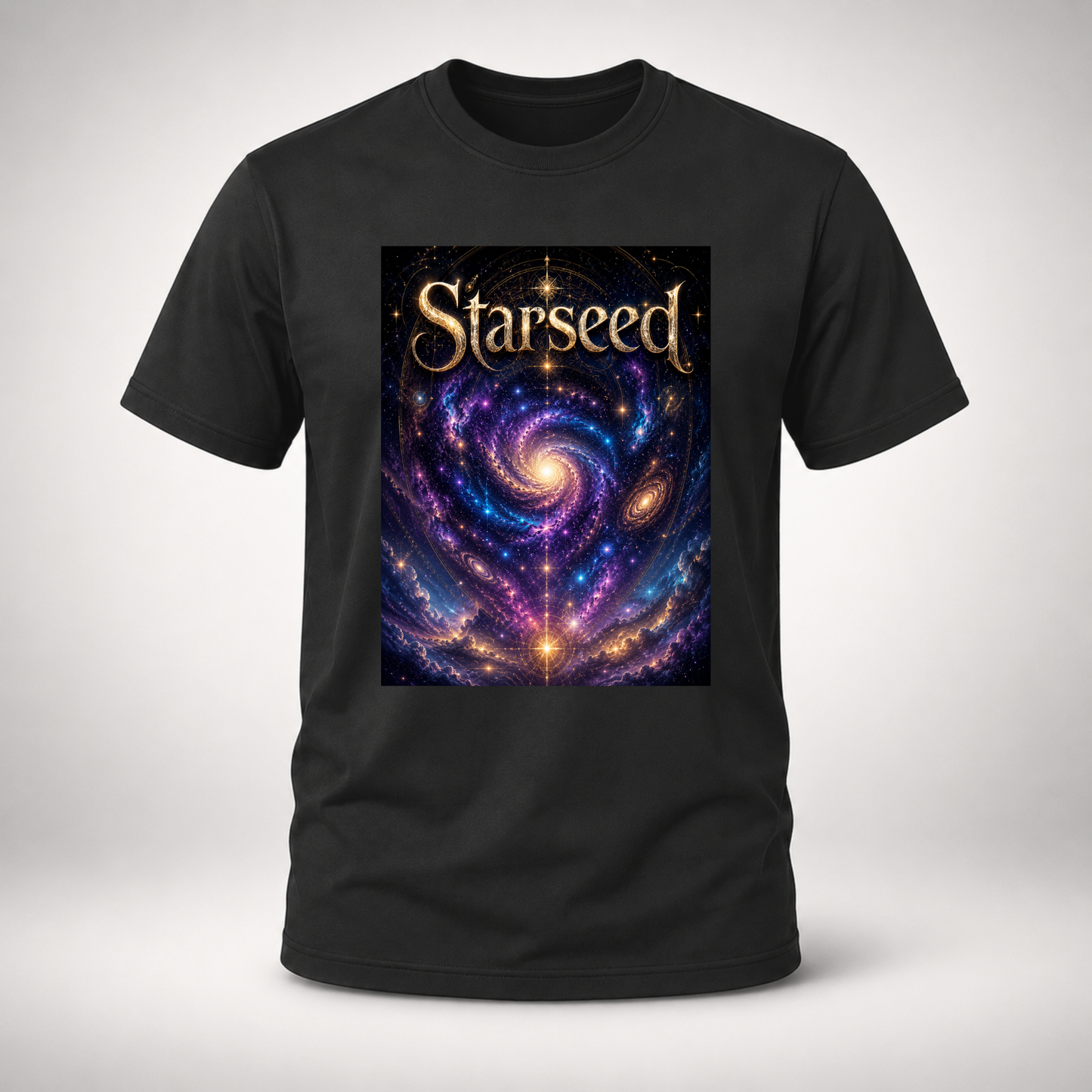 Starseed Cosmic Galaxy Spiritual Graphic T-Shirt