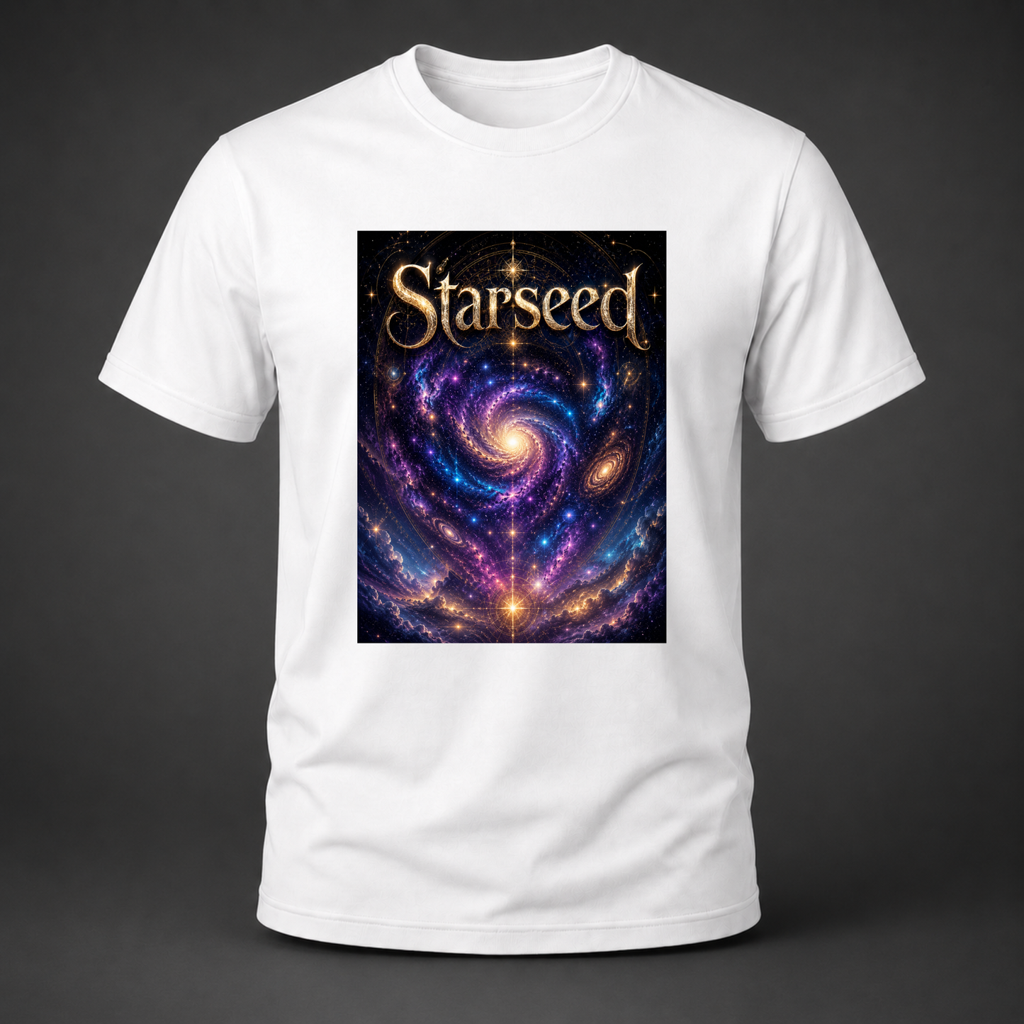 Starseed Cosmic Galaxy Spiritual Graphic T-Shirt
