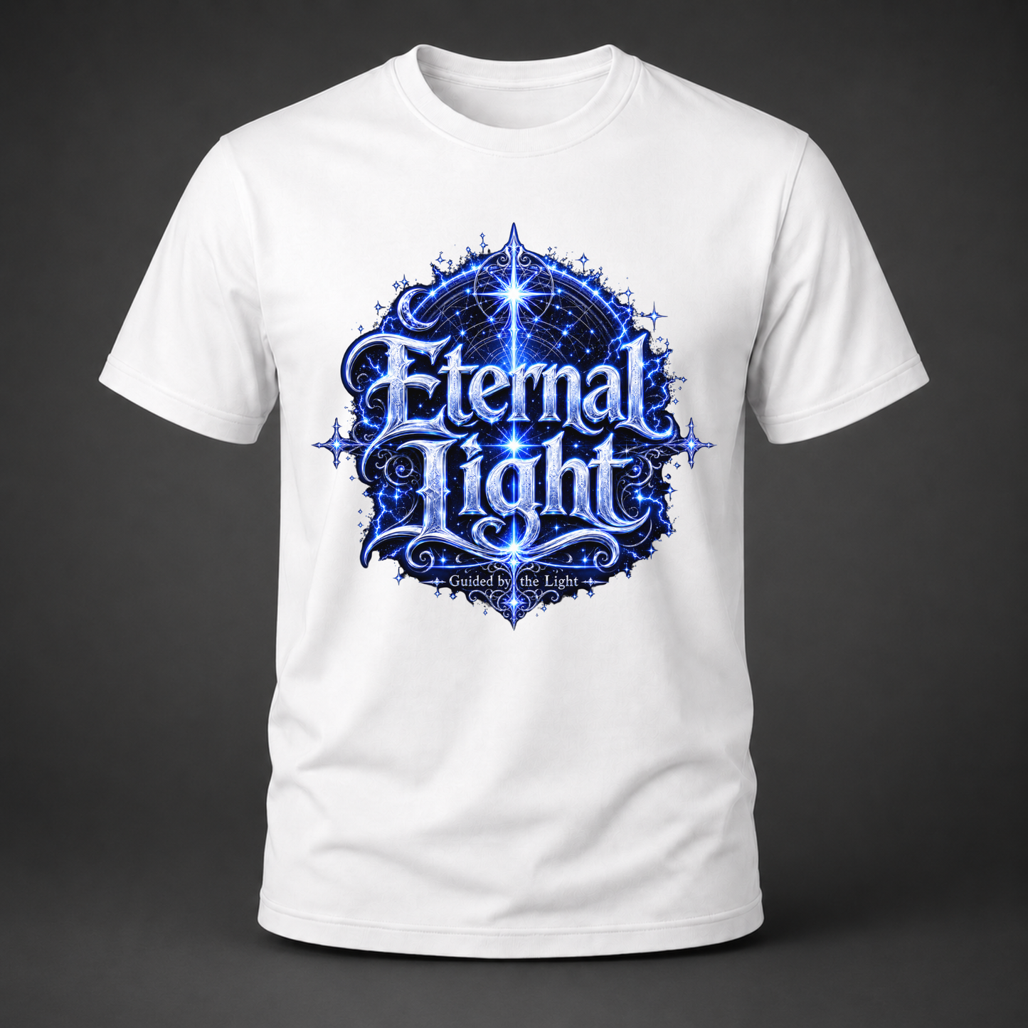 Eternal Light – Guided by the Light Spiritual Graphic T-Shirt
