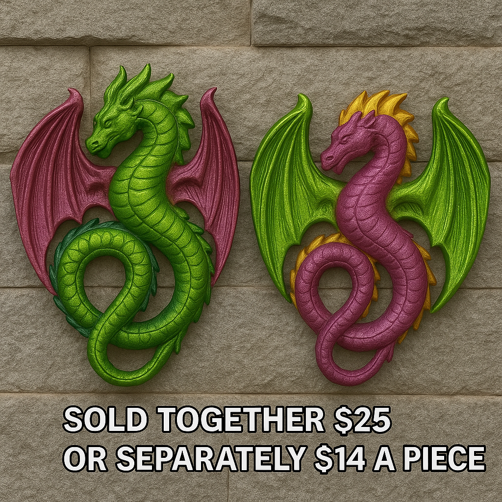 Resin Dragon Art